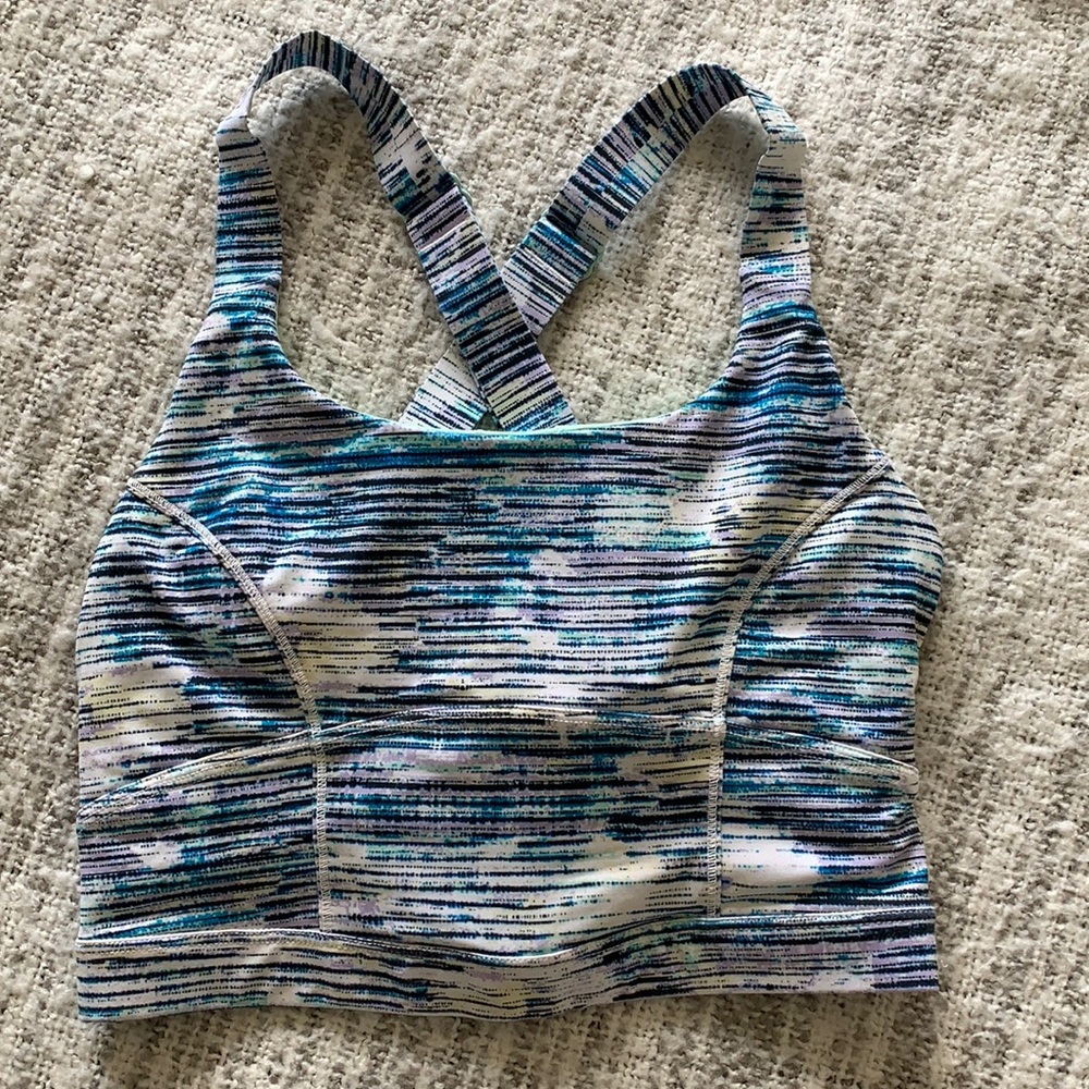 Multicolour Lululemon Crop Tank